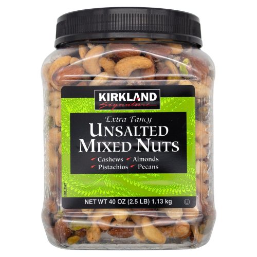 Kirkland Signature Extra Fancy Mixed Nuts Kirkland Signature Unsalted 40 Ounce 