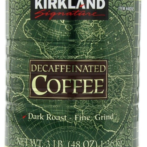 Kirkland Signature Ground Coffee, Fine Grind Kirkland Signature 100% Arabica Decaffeinated 