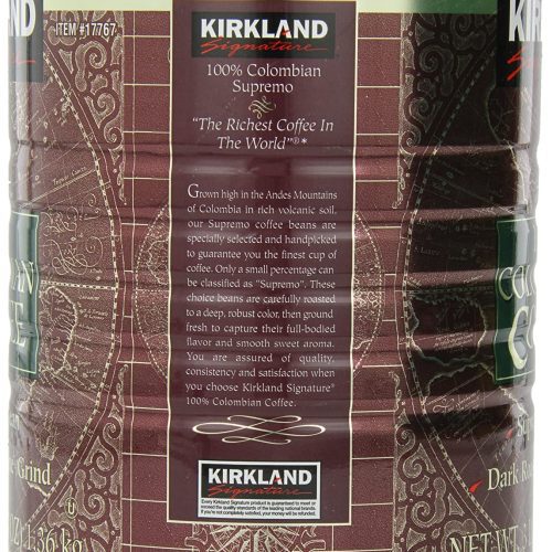 kirkland signature ground coffee fine grind kirkland signature 372859