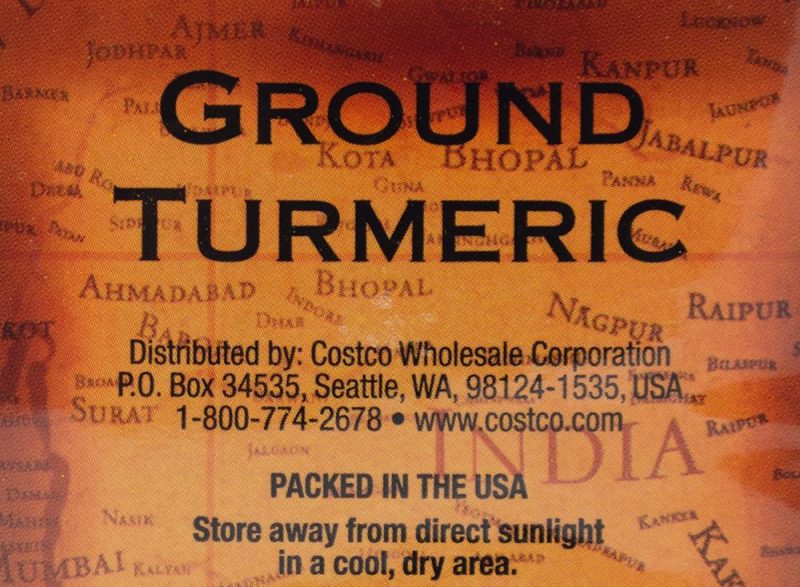 kirkland signature ground turmeric kirkland signature 539945