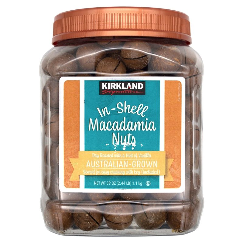 Kirkland Signature Macadamia Nuts Kirkland Signature In-Shell 39 Ounce