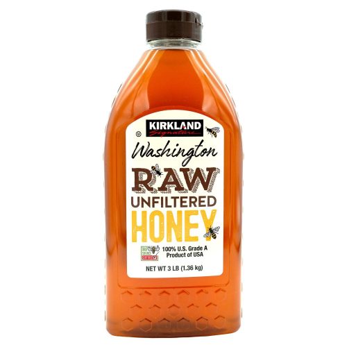 Kirkland Signature Raw Unfiltered Honey Kirkland Signature Washington 3 Pound 