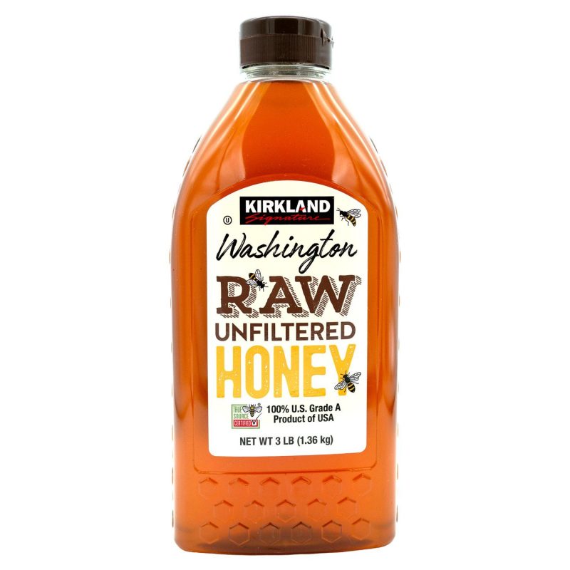 Kirkland Signature Raw Unfiltered Honey Kirkland Signature Washington 3 Pound