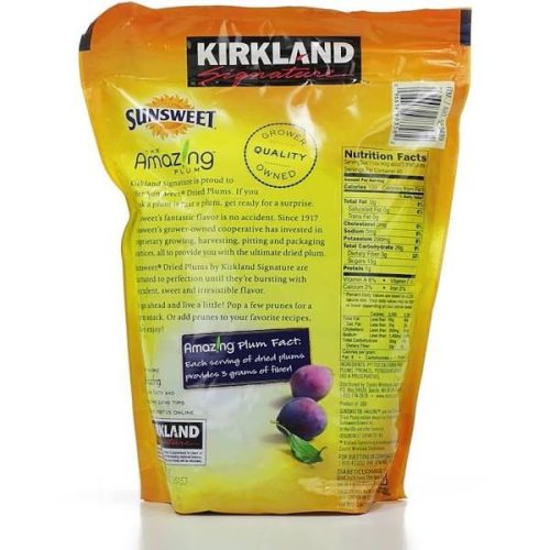 kirkland signature sunsweet whole dried plums 56 ounce kirkland signature 337600