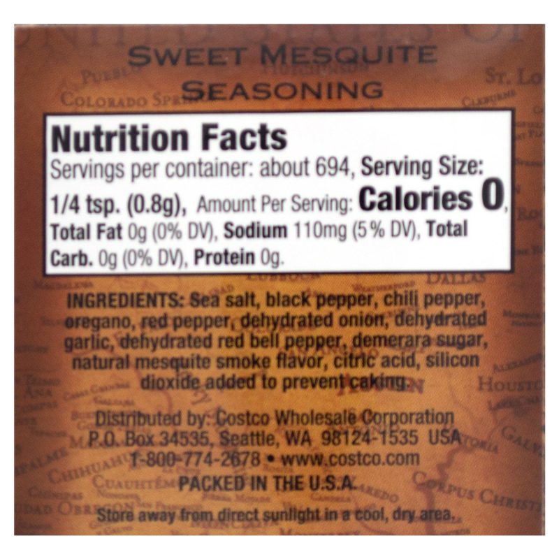 kirkland signature sweet mesquite seasoning kirkland signature 810576