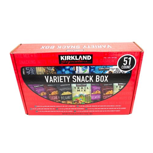 kirkland signature variety snack box 51 count kirkland signature 461147