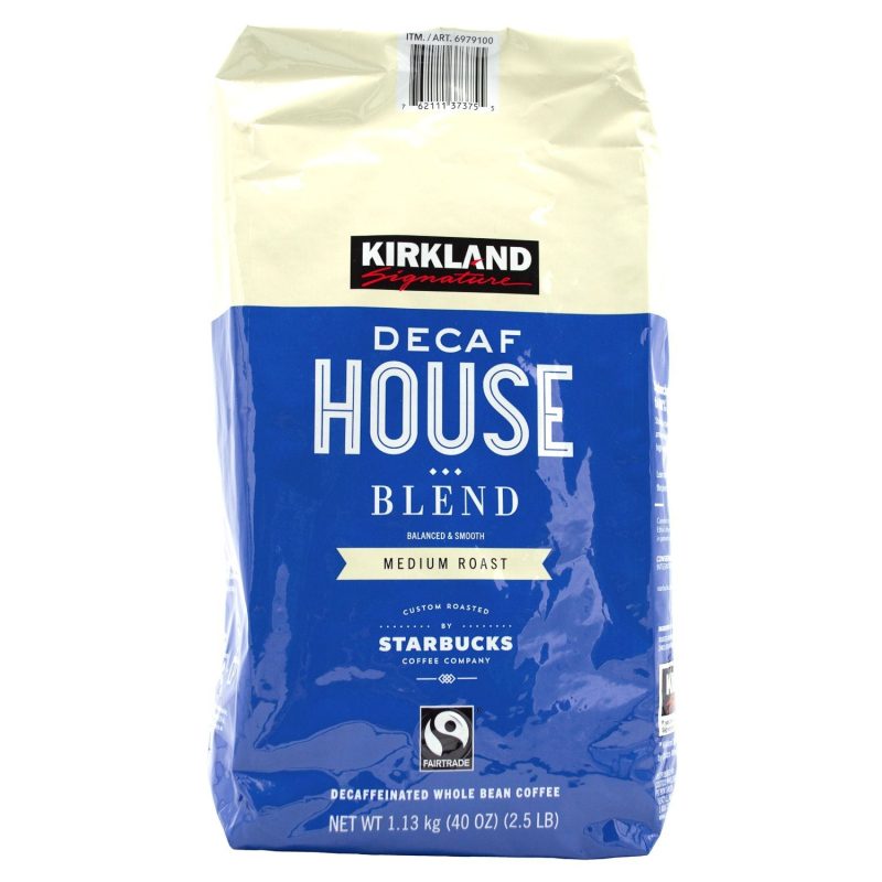 Kirkland Signature Whole Bean Coffee Kirkland Signature House Blend 40 Ounce