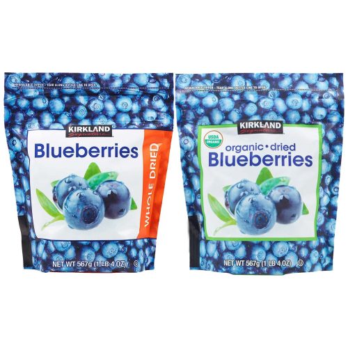 kirkland signature whole dried blueberries kirkland signature 114090