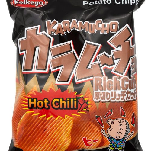 Koikeya Karamucho Potato Chips Koikeya Rich Cut 1.9 Ounce 