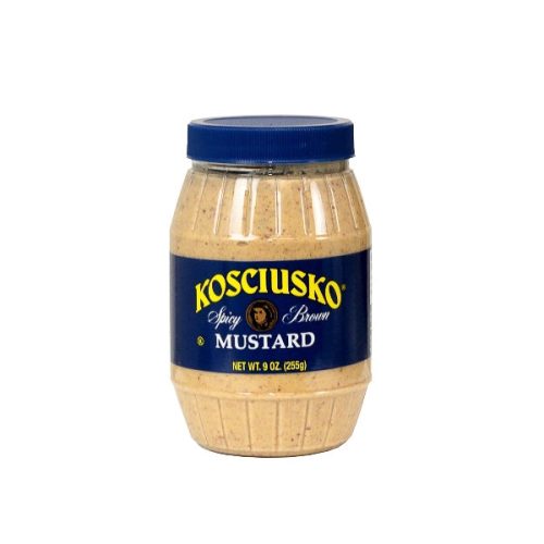 Kosciusko Mustard Plochman's Spicy Brown 9 Ounce