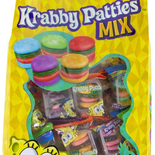 Krabby Patties Gummy Candy Frankford Candy Mix 14.2 Ounce 