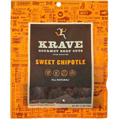 KRAVE Meat Cuts KRAVE Sweet Chipotle Beef Cuts 2.7 Ounce 