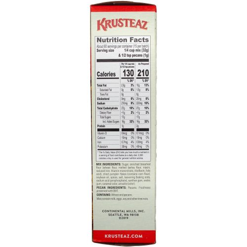 krusteaz pumpkin spice quick bread mix krusteaz 383073