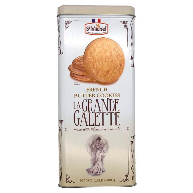 La Grande Galette French Butter Cookies Biscuits La Grande Galette 21.16 Ounce