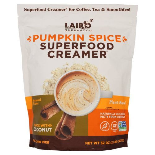 Laird Superfood Superfood Creamer Laird Superfood Pumkin Spice 32 Ounce 