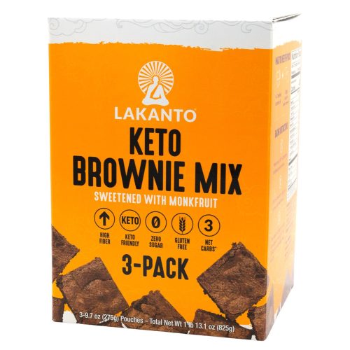 Lakanto Keto Brownie Mix Lakanto Keto 9.7 Oz-3 Count