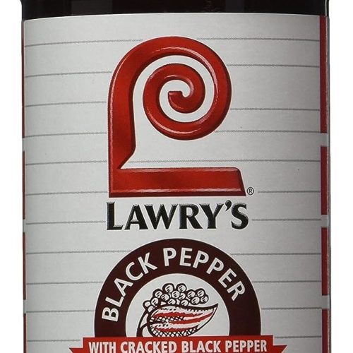 Lawry's Black Pepper Salt (EXP SEP 2023) Lawry's Seasoned 5 Ounce