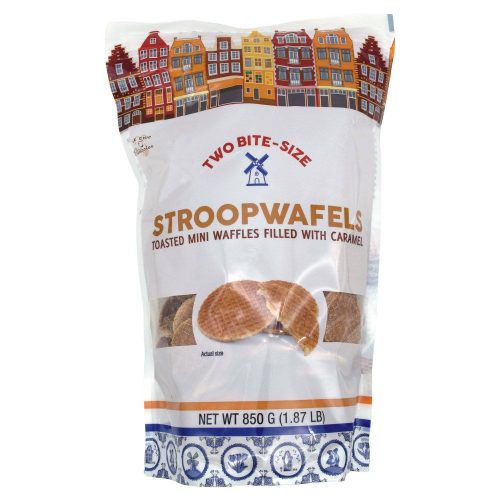 Le Chic Patissier Stroopwafels Le Chic Patissier Two Bite-Size 1.87 Pound 