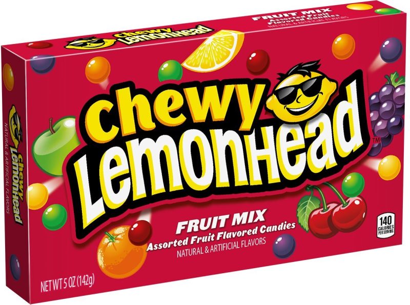 Lemonhead Candies Lemonhead Chewy Fruit Mix Theater Box - 5 Ounce