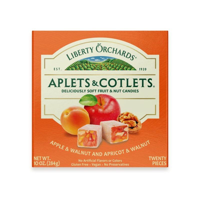 liberty orchards aplets cotlets 10 ounce liberty orchards 661187