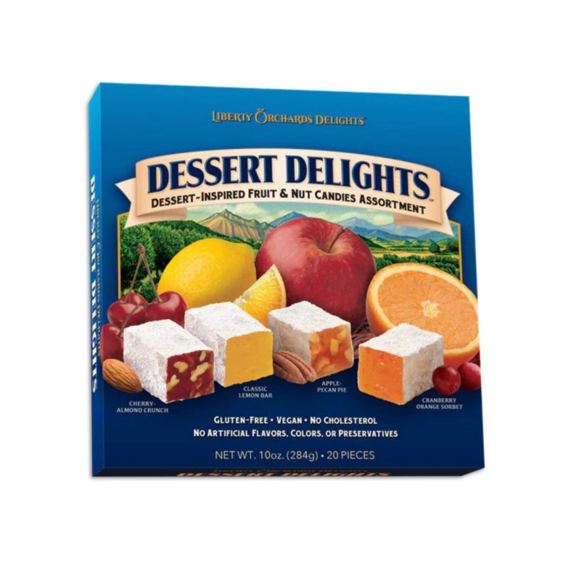 liberty orchards dessert delights 10 ounce liberty orchards 209046