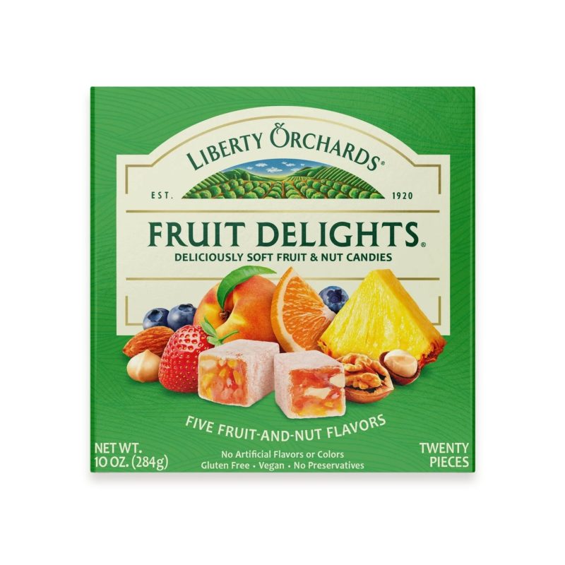 liberty orchards fruit delights 10 ounce liberty orchards 927891