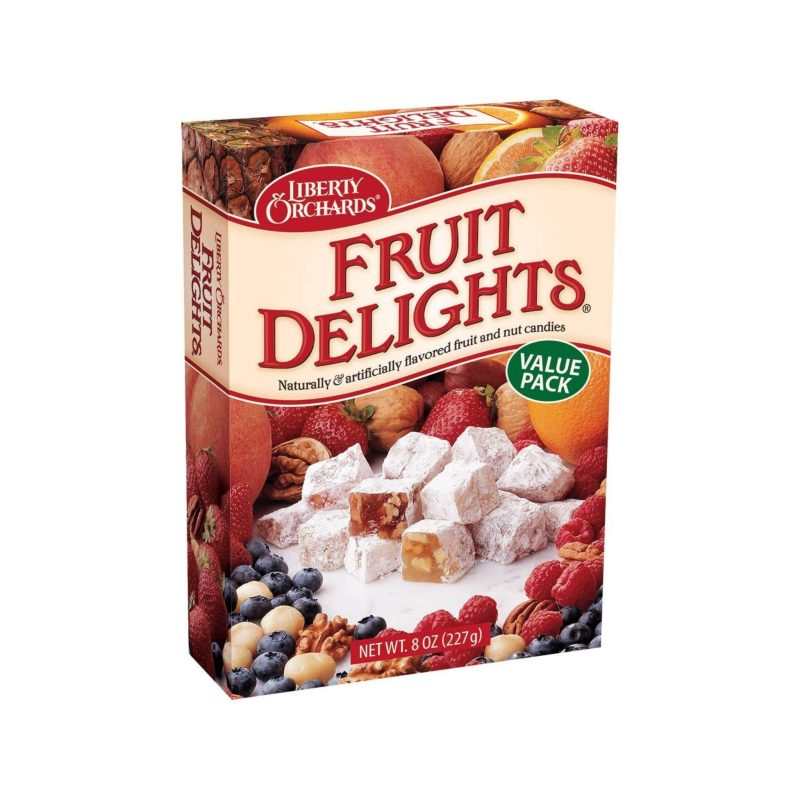 liberty orchards fruit delights value pack 8 ounce liberty orchards 398292