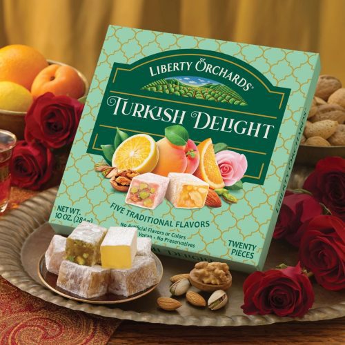 liberty orchards turkish delight 10 ounce liberty orchards 214157