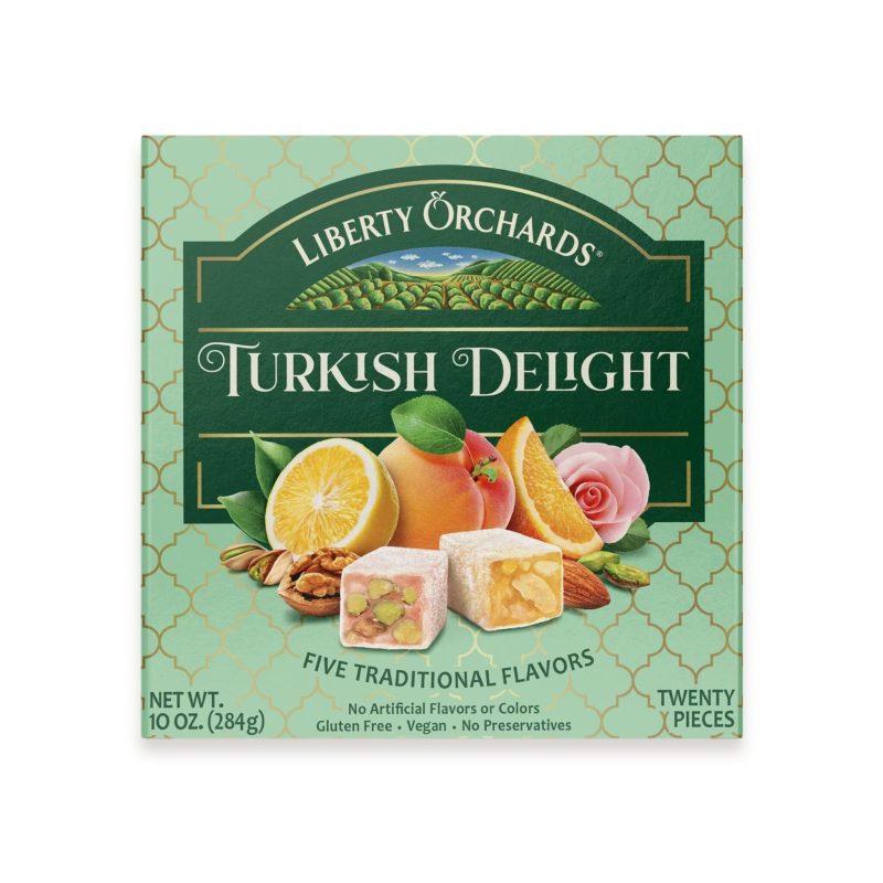 liberty orchards turkish delight 10 ounce liberty orchards 577537