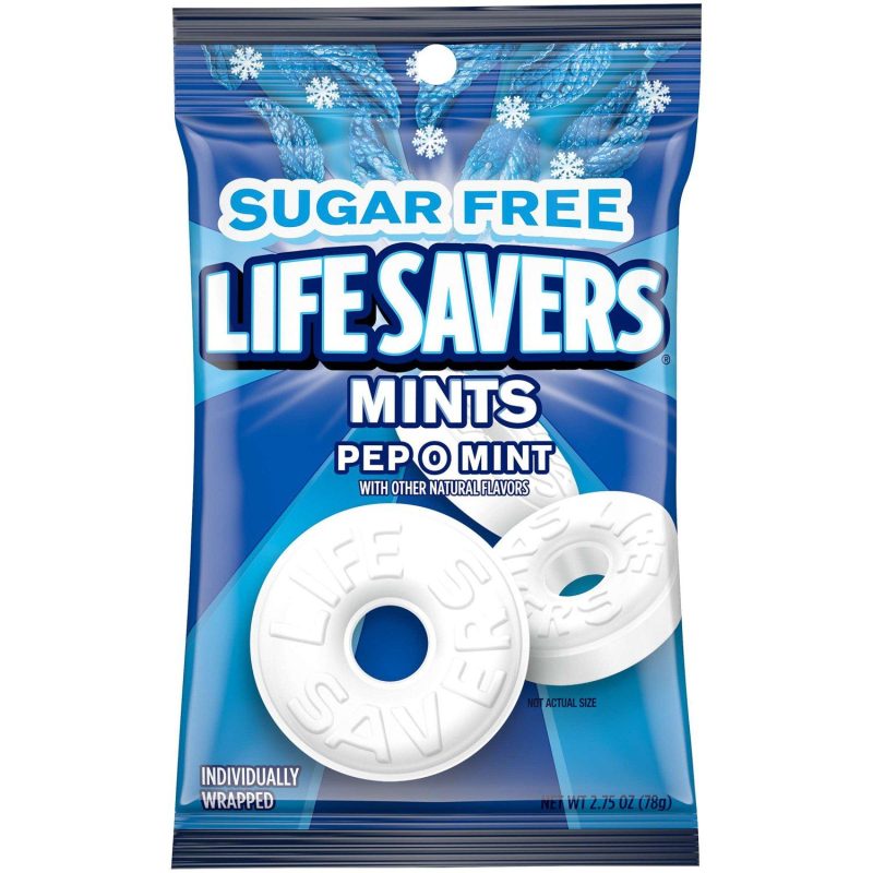 LifeSavers Mints LifeSavers Pep-O-Mint Sugar Free 2.75 Ounce