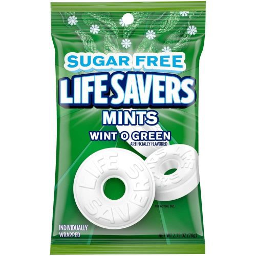 LifeSavers Mints Sugar Free LifeSavers Wint O Green 2.75 Ounce