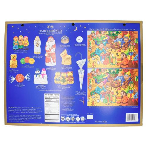 lindt advent calendar meltable lindt 636545