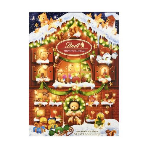 Lindt Advent Calendar Meltable Lindt Bear 6.1 Ounce 