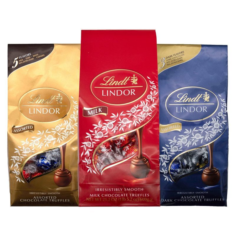 lindt lindor truffles meltable lindt 390376