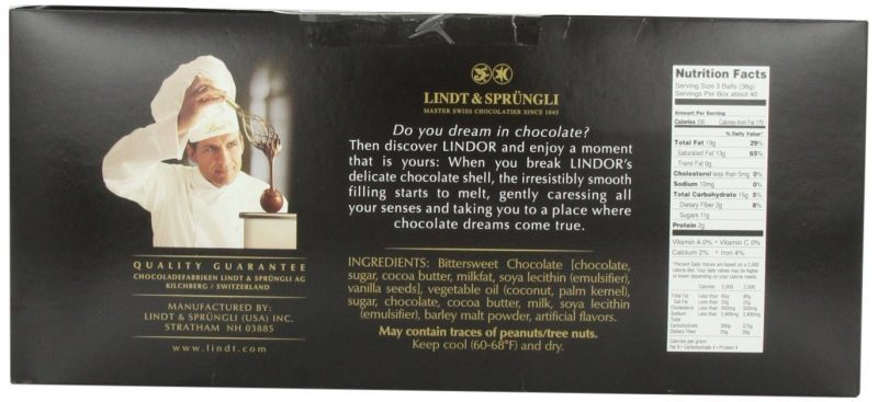 lindt lindor truffles meltable lindt 987953