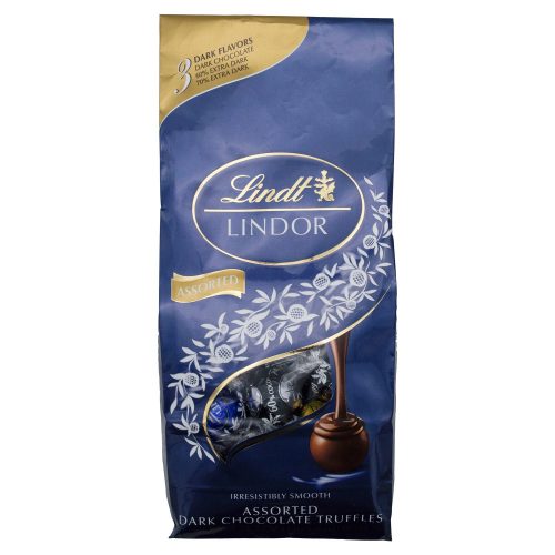 Lindt LINDOR Truffles Meltable Lindt Assorted Dark 21.2 Ounce 