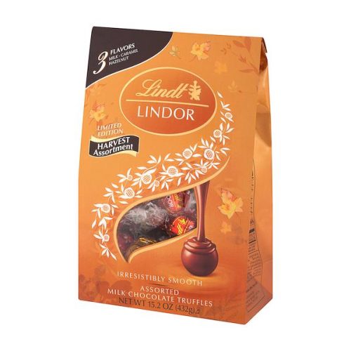 Lindt LINDOR Truffles Meltable Lindt Harvest Assortment 15.2 Ounce 