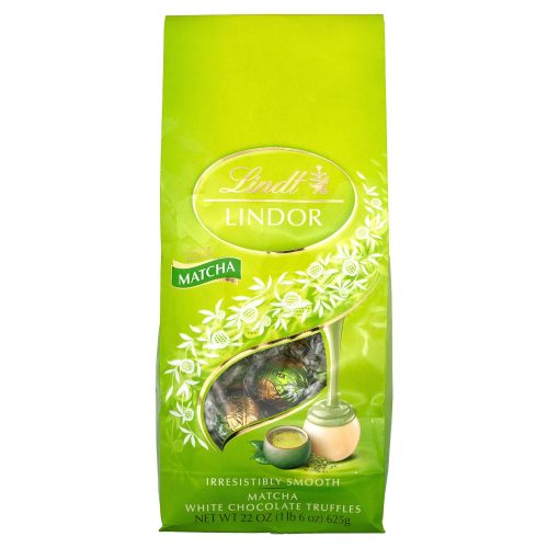 Lindt LINDOR Truffles Meltable Lindt Matcha 22 Ounce 