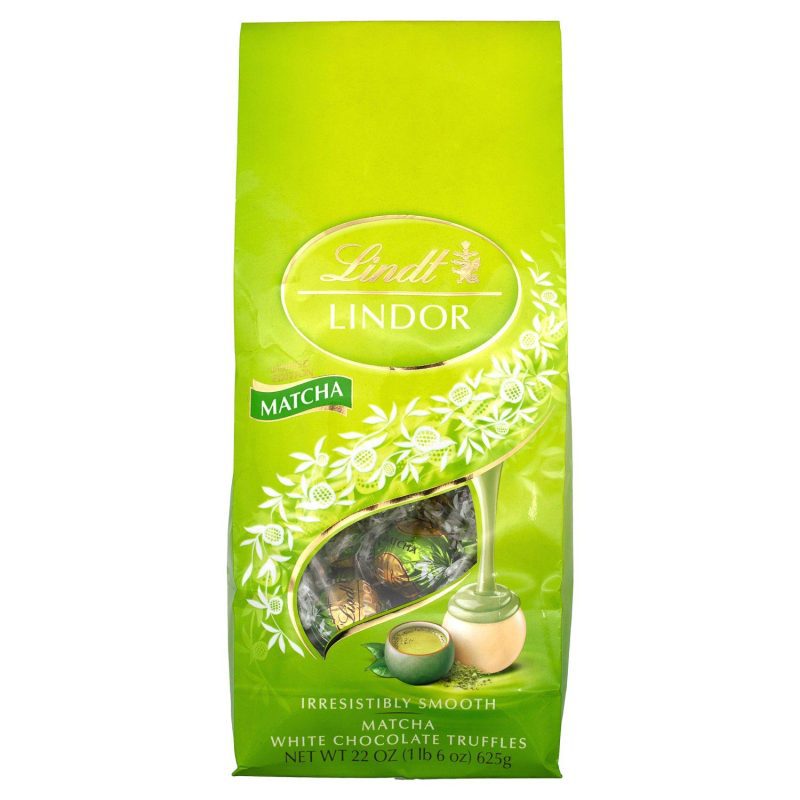 Lindt LINDOR Truffles Meltable Lindt Matcha 22 Ounce