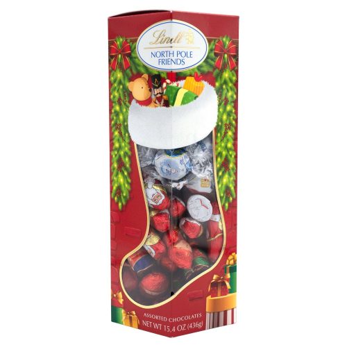 Lindt North Pole Friends Assorted Chocolate Meltable Lindt Assorted-2021 15.4 Ounce 