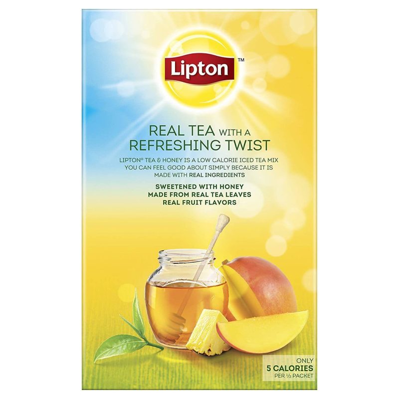 lipton iced green tea mix to go packets lipton 270765