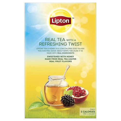 lipton iced green tea mix to go packets lipton 455818