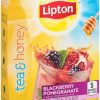 Lipton Iced Green Tea Mix To-Go Packets Lipton Blackberry Pomegranate 0.14 Oz-10 Count