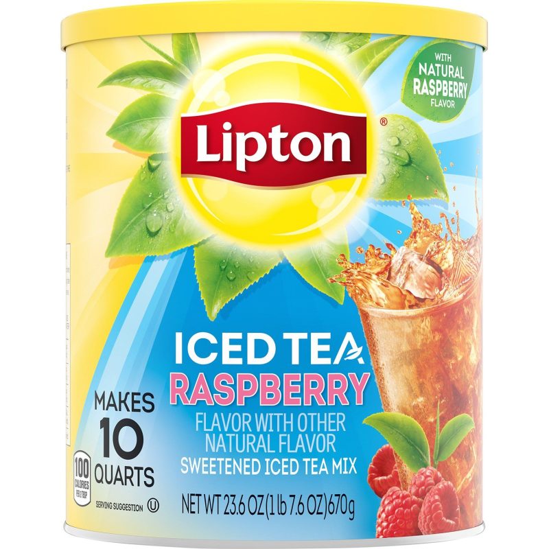 Lipton Iced Tea Mix Lipton Raspberry 23.6 Ounce