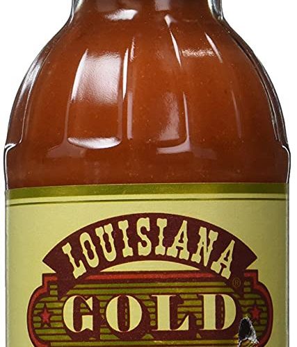 Louisiana Gold Hot Sauce Louisiana Hot Sauce Red Pepper 5 Fluid Ounce 