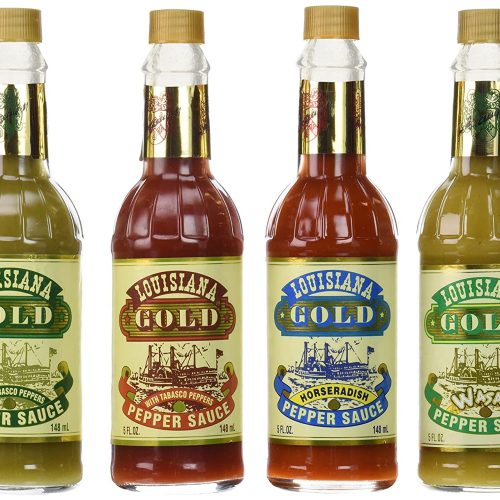 Louisiana Gold Hot Sauce Louisiana Hot Sauce Variety 5 Fl Oz-4 Count 