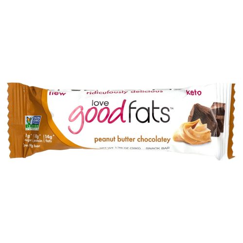 Love Good Fats Bars Meltable Love Good Fats Peanut Butter Chocolatey 1.38 Ounce