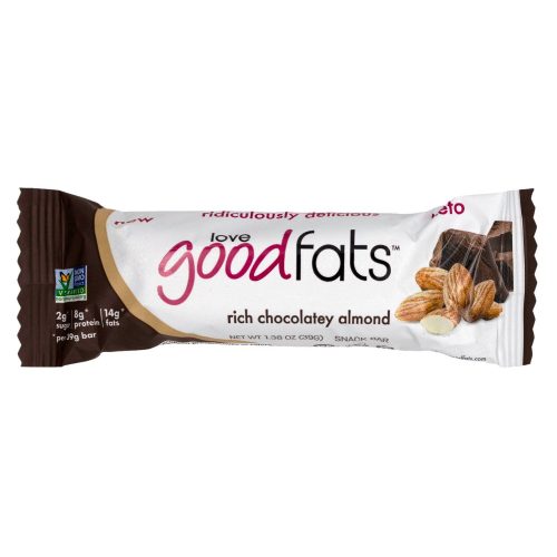 Love Good Fats Bars Meltable Love Good Fats Rich Chocolatey Almond 1.38 Ounce