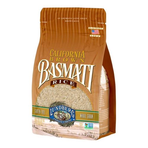 Lundberg Rice Lundberg California Brown Basmati Rice 25 Pound 