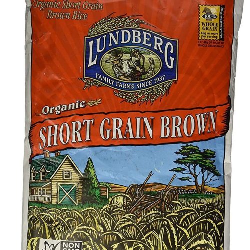 Lundberg Rice Lundberg Organic Brown Short Grain Rice 12 Pound 